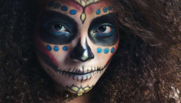easy skeleton makeup