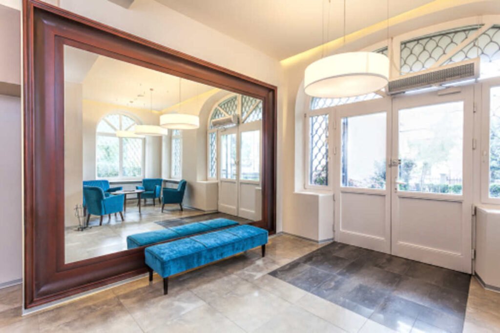 large wall mirror