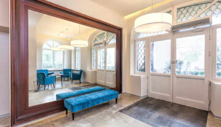 large wall mirror