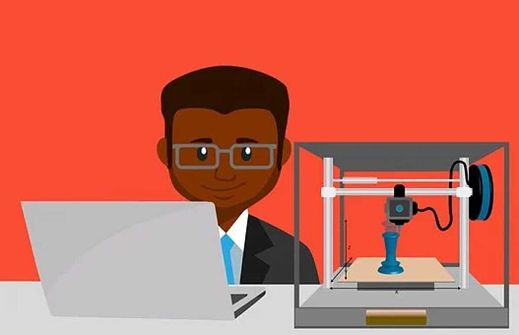 Business With Printing Materials