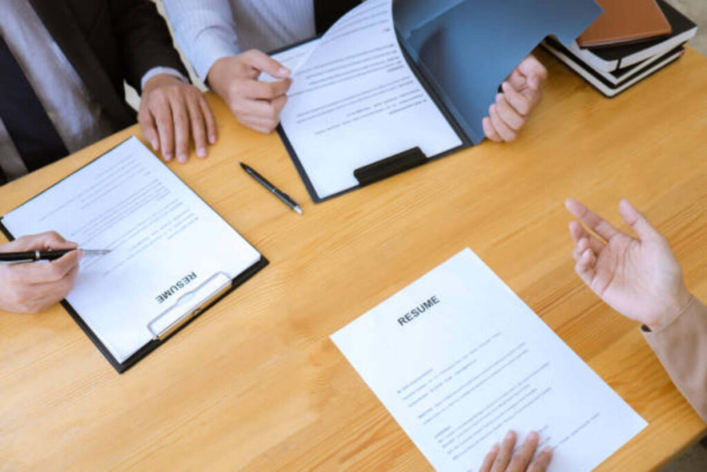 What documents do I need for an interview?