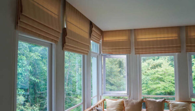 custom Roman shades
