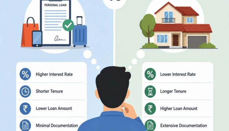 Comparing Personal Loans and Home Loans